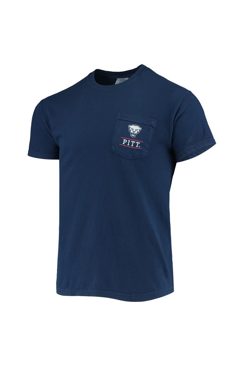 Men's Navy Pitt Panthers Campus Americana T-Shirt, Alternate, color, Navy