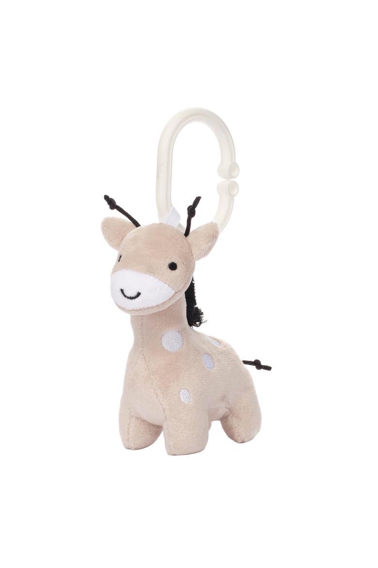 Jungle 3-Piece Developmental Soft Plush Baby/Infant Toy Gift Set, Alternate, color, Cream