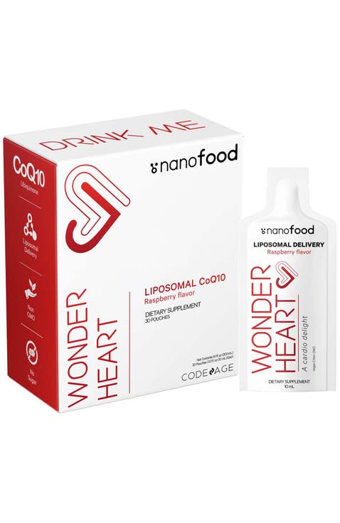 Wonder Heart Liquid CoQ10 Liposomal Ubiquinone Supplement