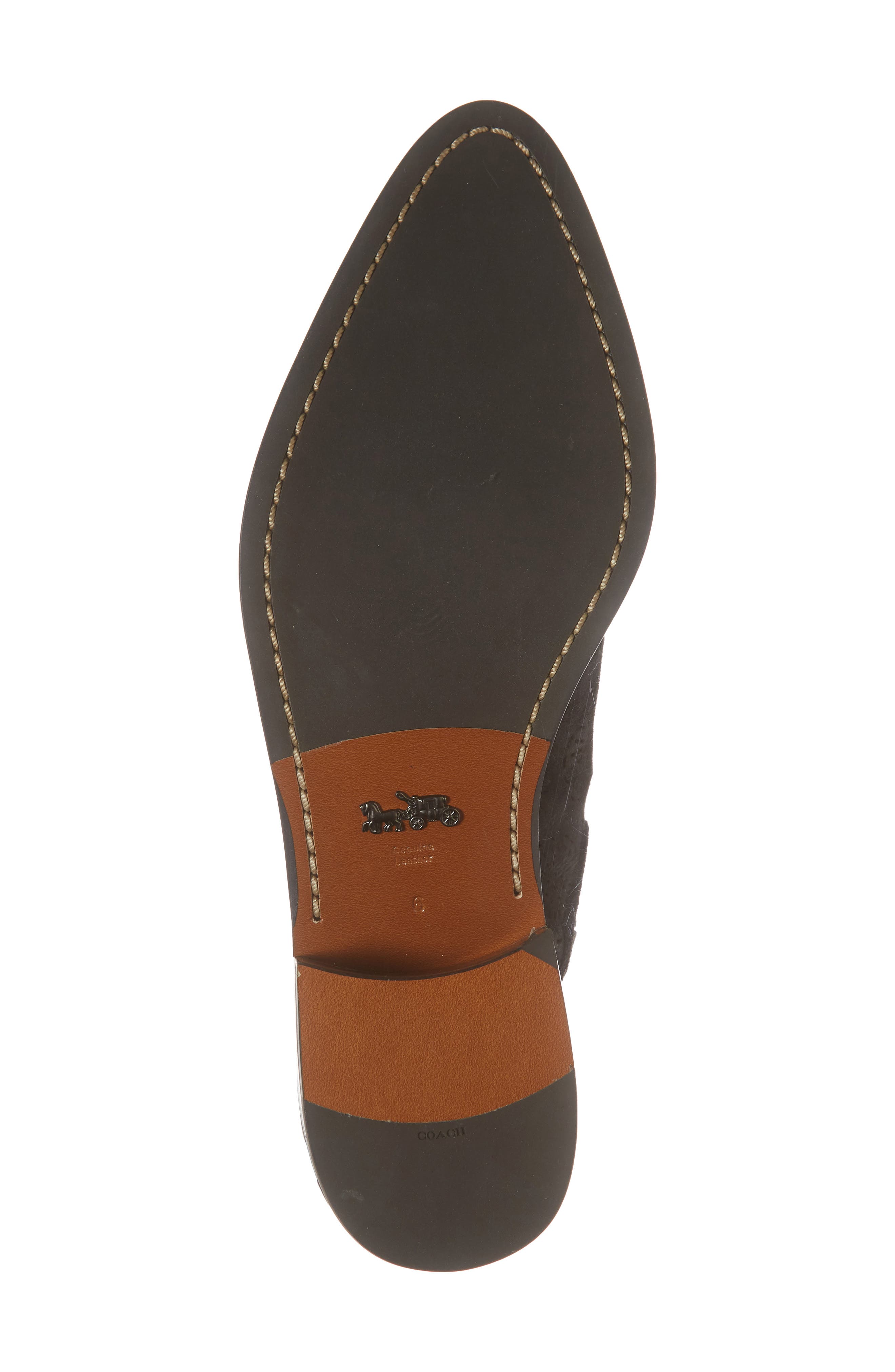 COACH Bowery Tea Rose Cutout Chelsea Bootie, Alternate, color, 