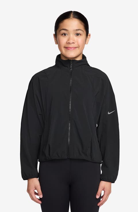 Kids' Mavn Dri-FIT Hooded Zip-Up Jacket (Big Kid)