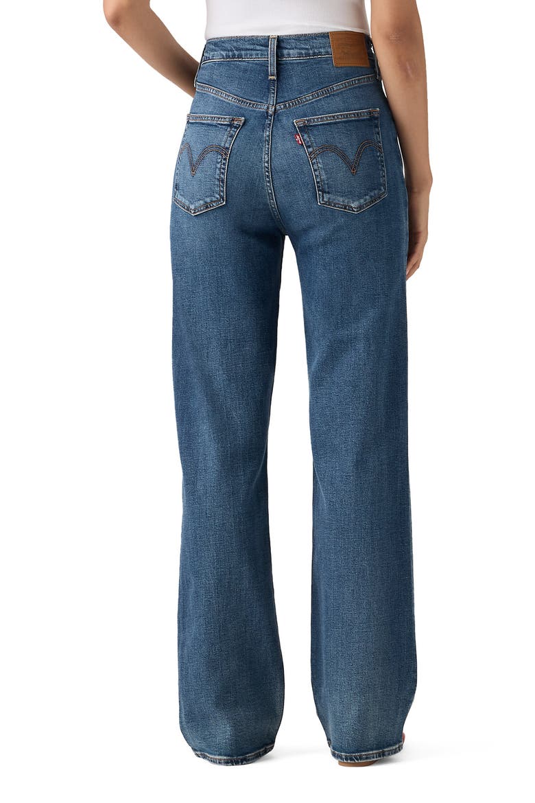 Ribcage High Waist Straight Leg Jeans, Alternate, color, SELECT US