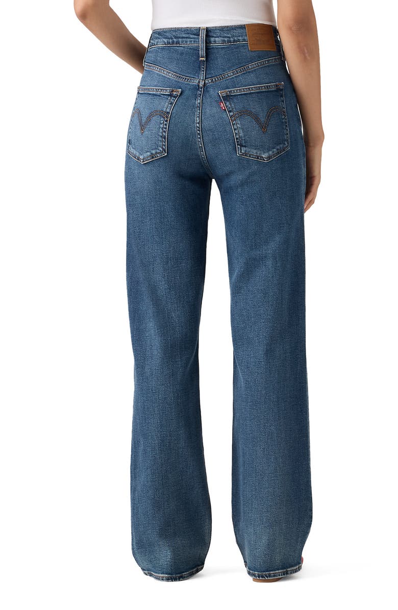 Levi's Ribcage High Waist Straight Leg Jeans, Alternate, color, Select Us