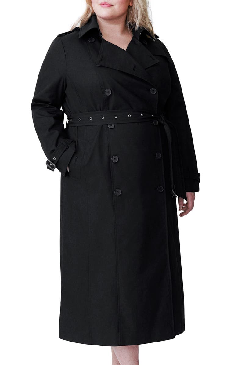 Universal Standard Tirsa Water Resistant Trench Coat, Main, color, 