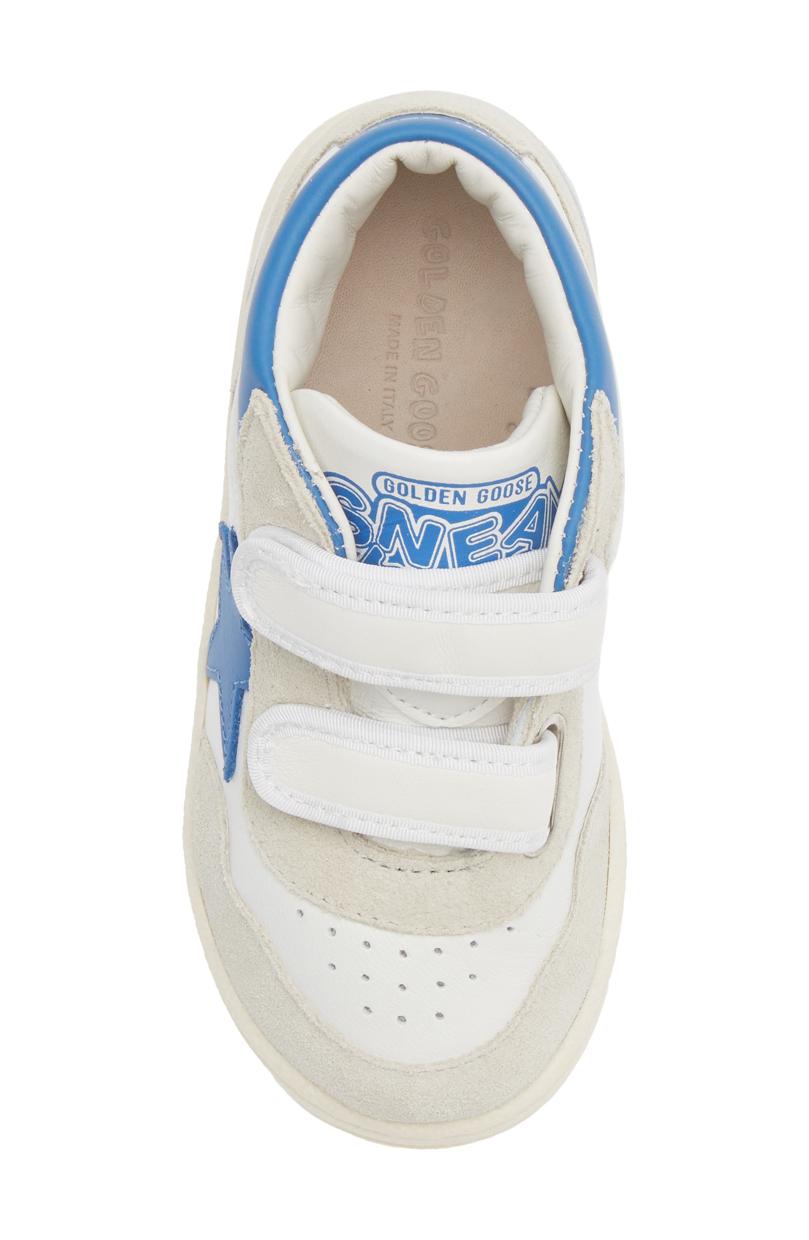 Kids' June Basket Mid Sneaker, Alternate, color, WHITE/ LIGHT GREY/ BLUETTE
