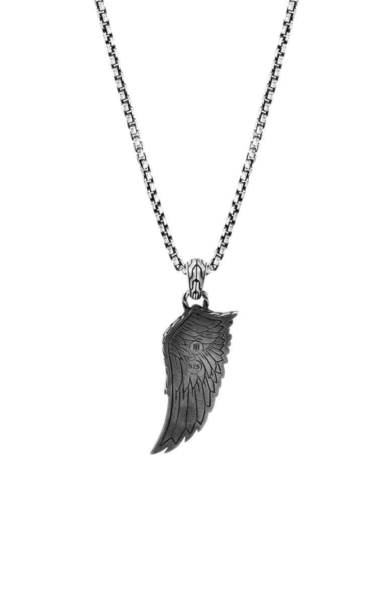 John Hardy Men's Legends Eagle Wing Pendant Necklace, Alternate, color, 