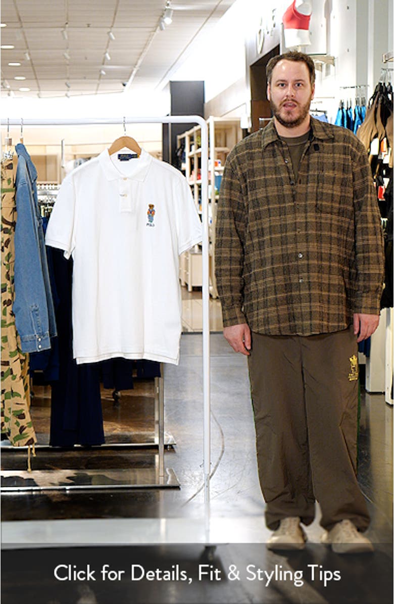 Classic Fit Polo Bear Cotton Piqué Polo, sales video thumbnail