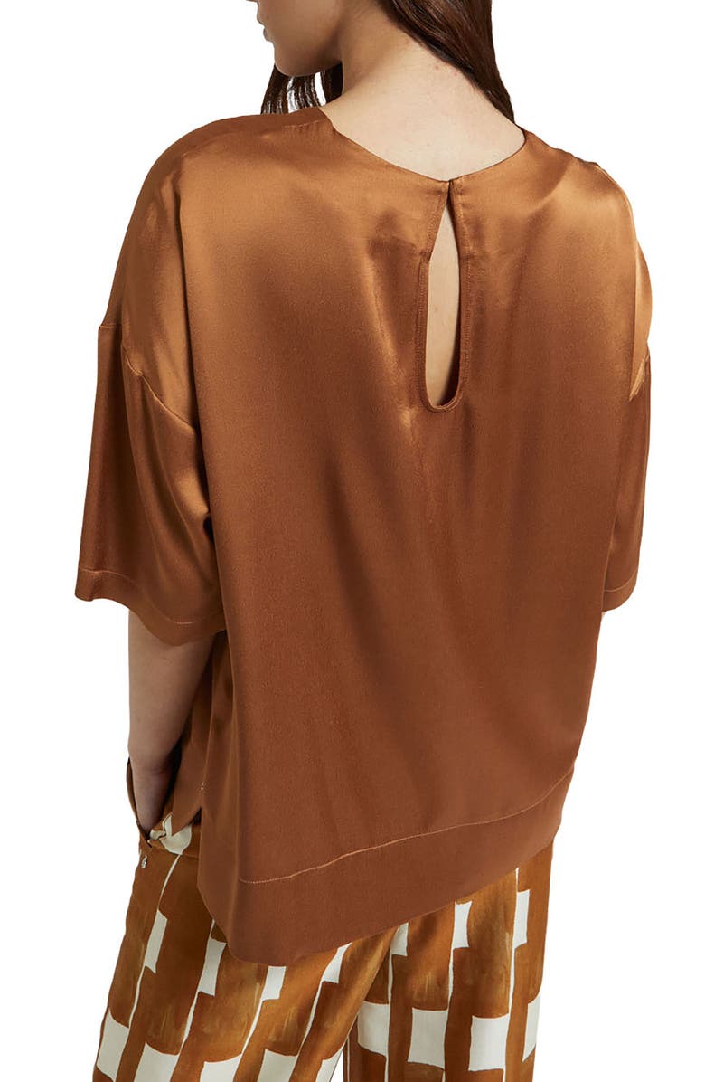 ottod'Ame Viscose T-Shirt, Alternate, color, Brown
