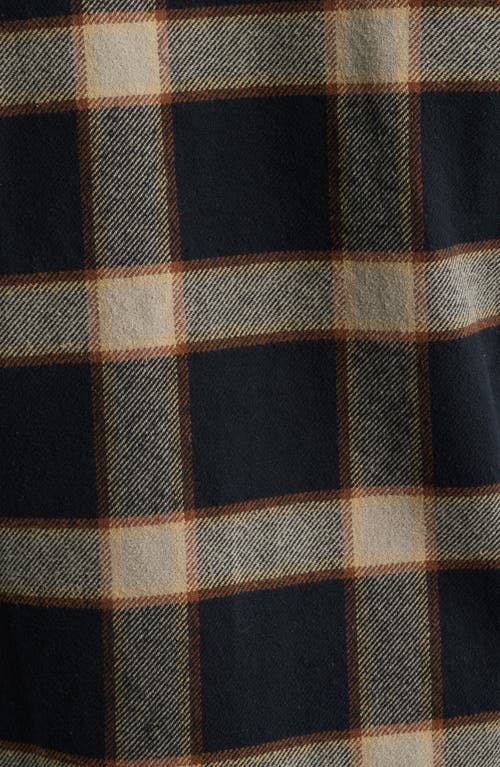 Brixton Bowery Standard Fit Plaid Heavyweight Cotton Flannel Button-up Shirt In Multi