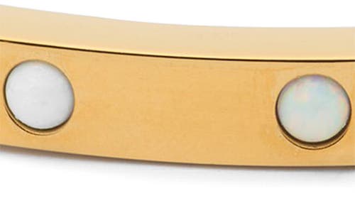 Shop Kate Spade New York Faux Opal Hinge Bangle