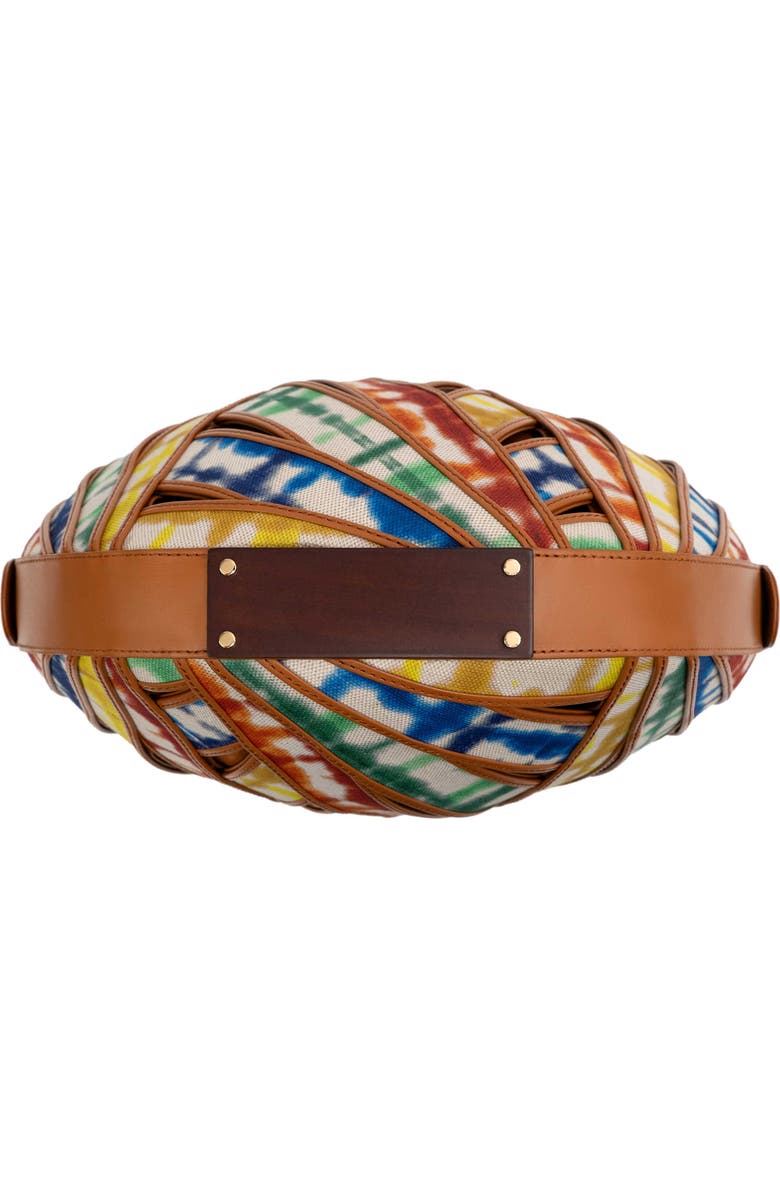 PERRIN PARIS Le Panier Linen Handbag, Alternate, color, Tie-Dye Multicolor