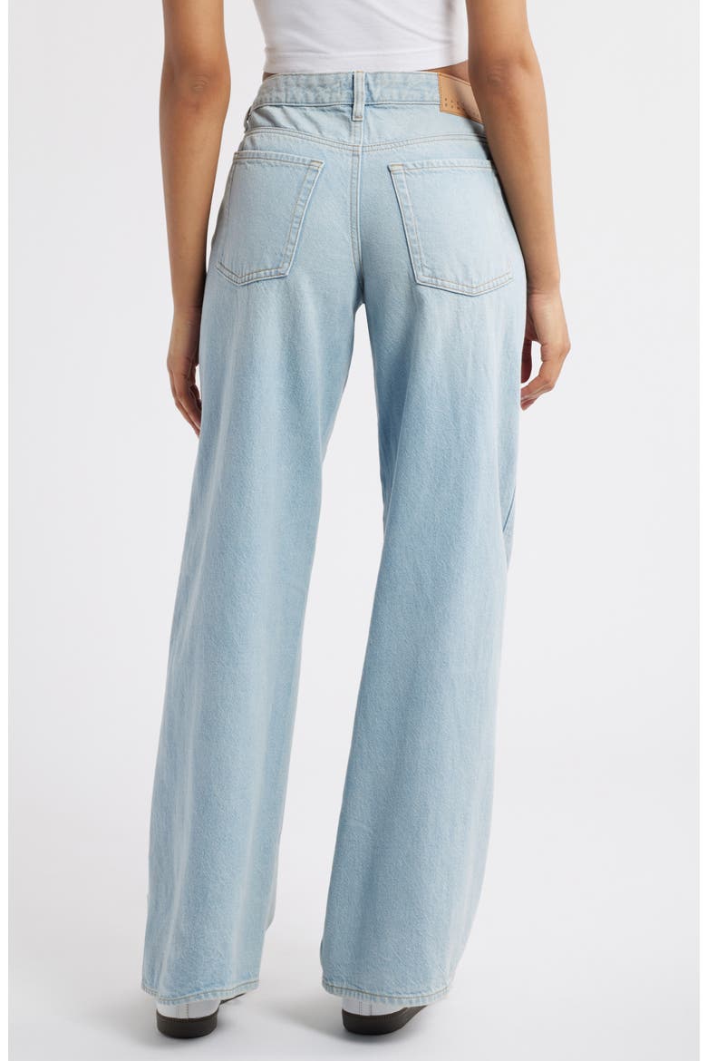 Casey Low Rise Baggy Jeans, Alternate, color, LIGHT INDIGO