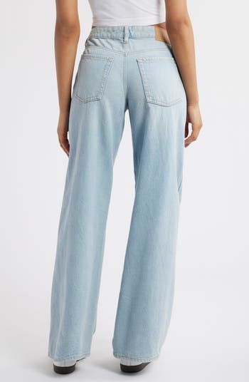 Malisha Low Rise Baggy Wide Leg Jeans