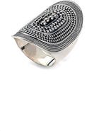 SAMUEL B. Sterling Silver Oblong Shaped Ring