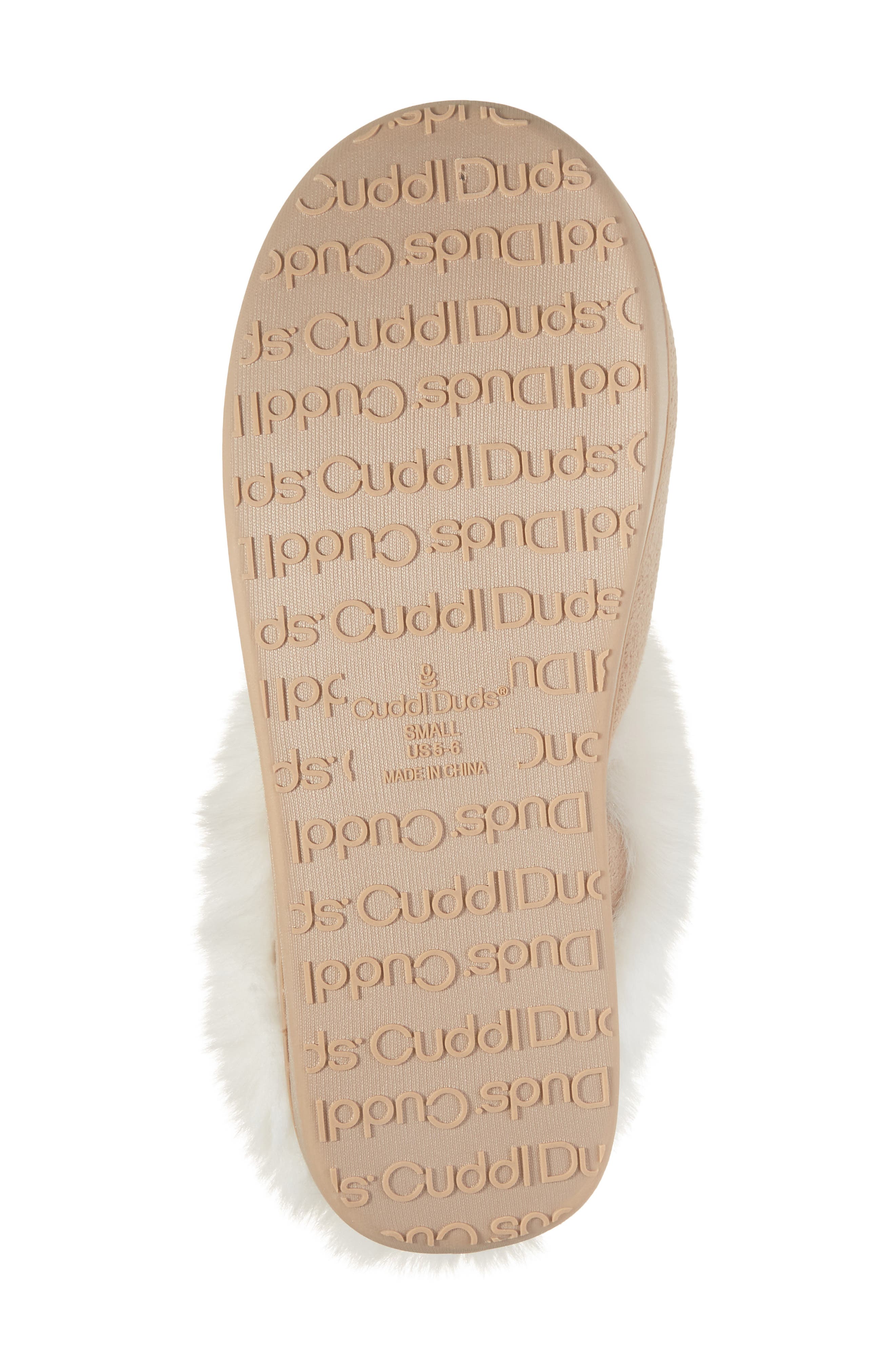 Microsuede Scuff Slipper, Alternate, color, AMPHORA