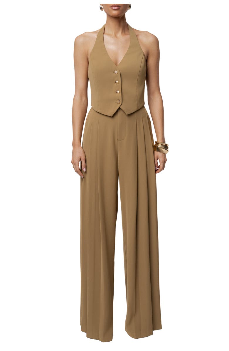 JLUXLABEL Signature Elegance Vest, Main, color, Olive