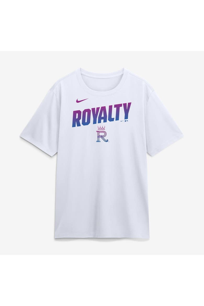 Men's Nike White Kansas City Royals 2026 City Connect Team Phrase Script Dri-FIT T-Shirt, Main, color, White