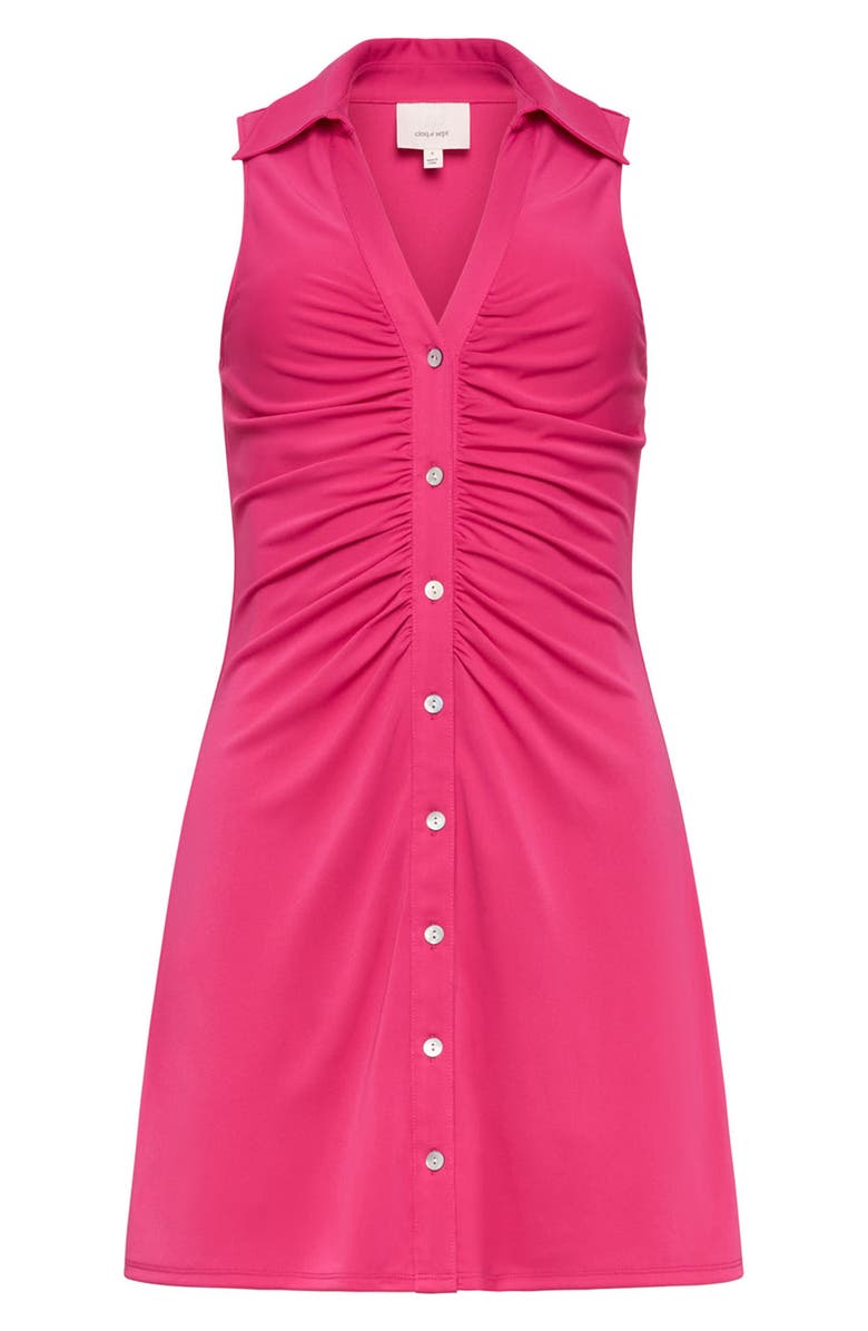 Cinq à Sept Melinda Sleeveless Minidress, Alternate, color, Beetroot Purple