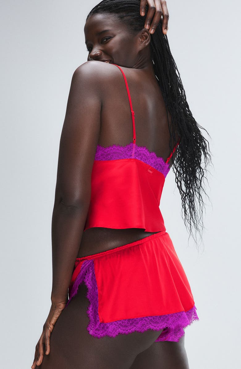 SAVAGE X FENTY Fire Desire Lace Sleep Camisole, Alternate, color,