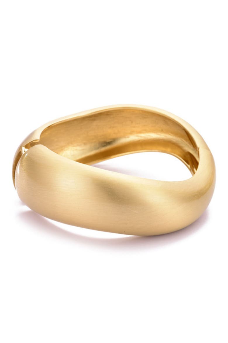 Chunky Bangle Bracelet, Main, color, GOLD