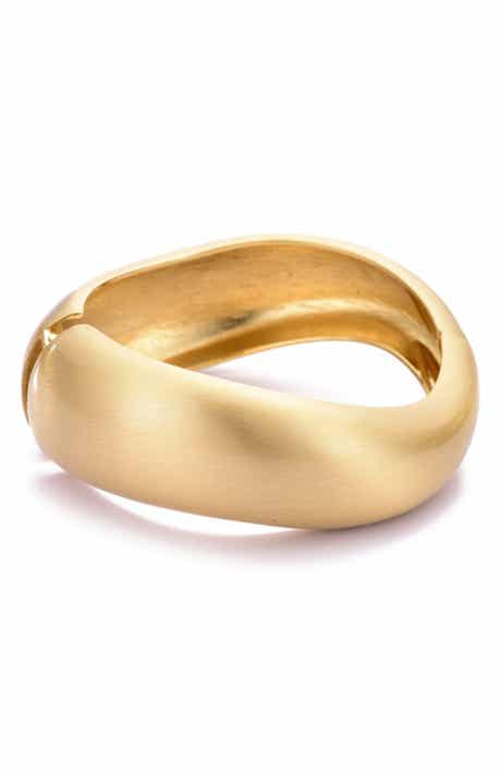 Adornia Chunky Bangle Bracelet