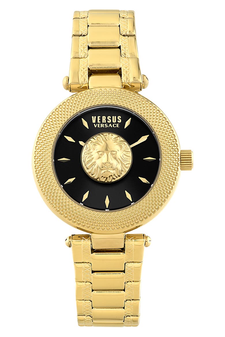 Brick Lane Bracelet Watch, 36mm, Main, color, IP YELLOW GOLD
