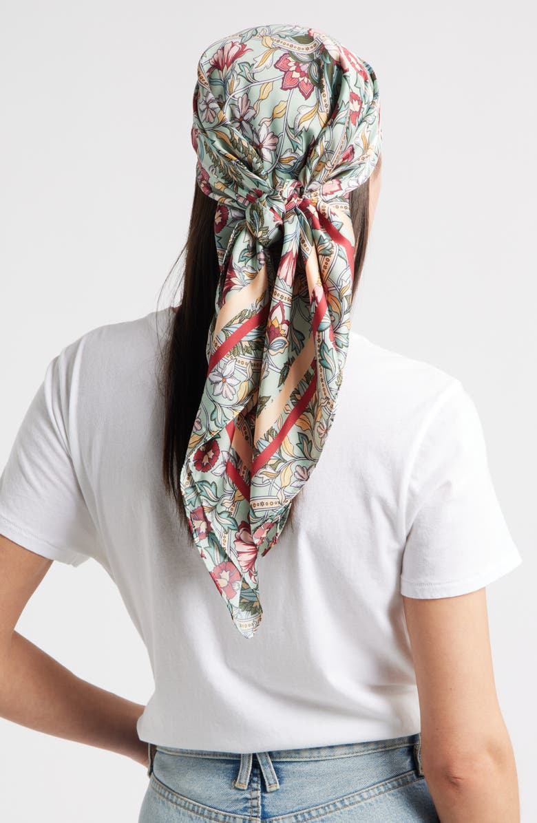 Square Satin Scarf