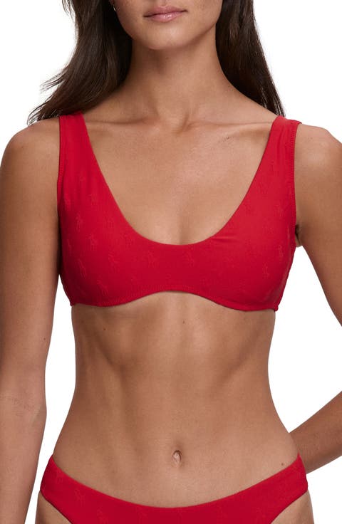 Deep Scoop Bikini Top