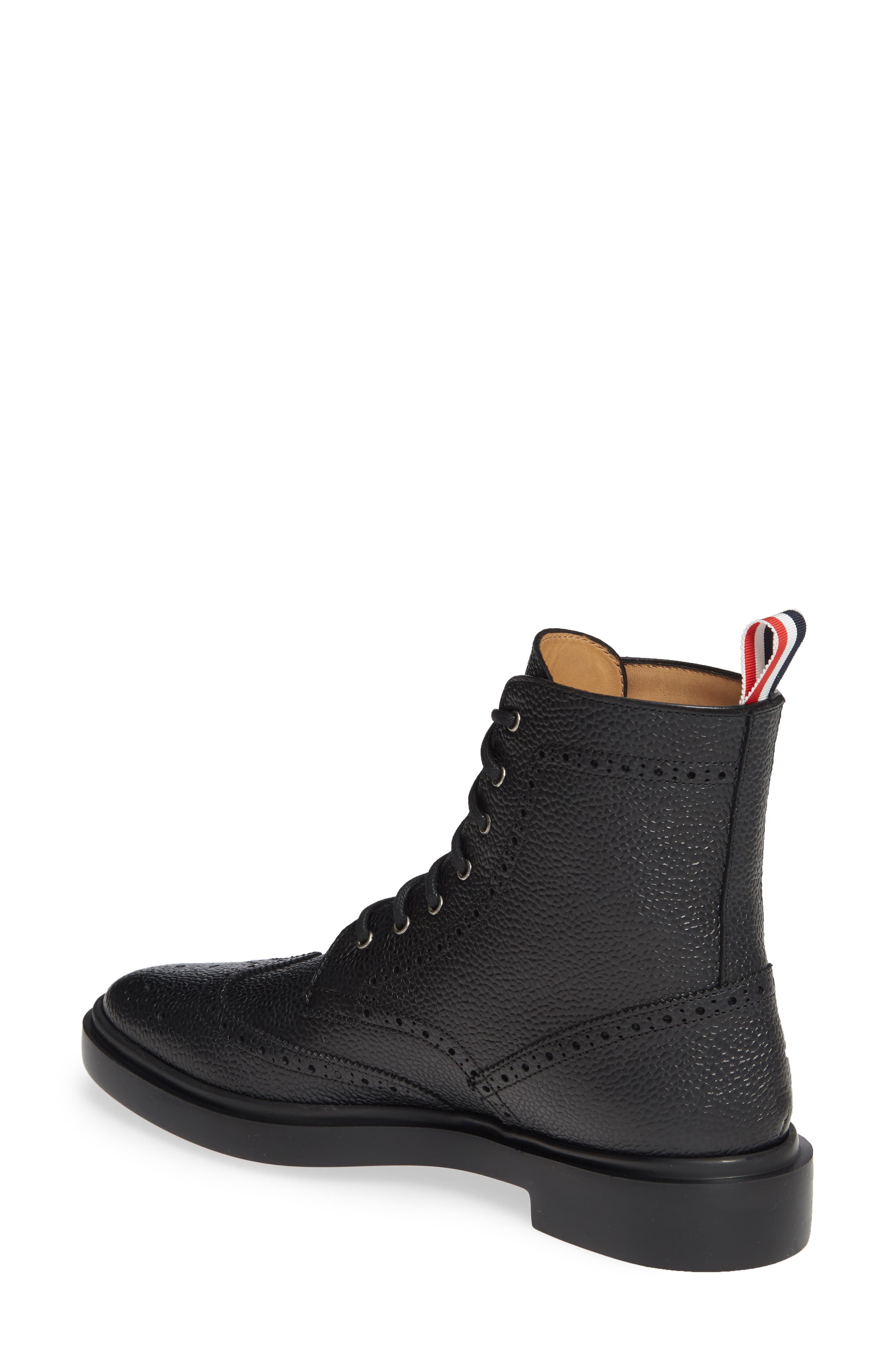 Thom Browne Wingtip Boot, Alternate, color, 