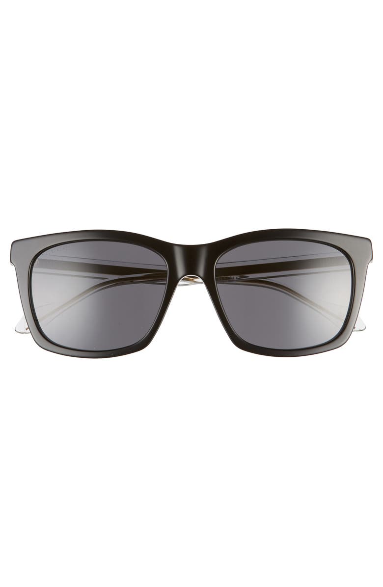 Gucci 56mm Square Sunglasses, Alternate, color, 