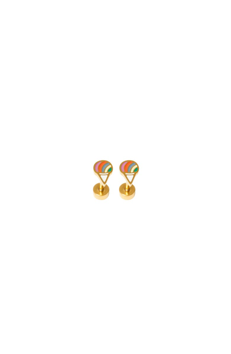 Pip Pop Snowcone Stud Earrings, Main, color, Multi