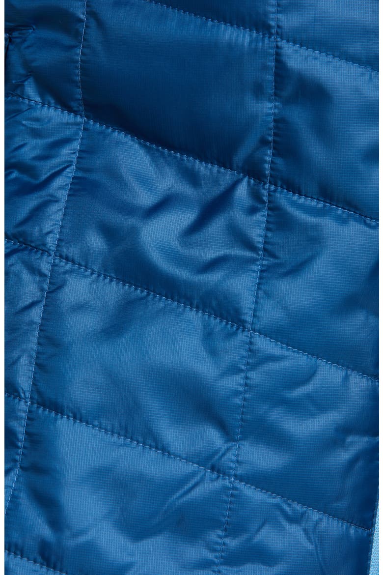 PrimaLoft® Packaway Water Resistant Hooded Jacket, Alternate, color, DARK MARINE BLUE