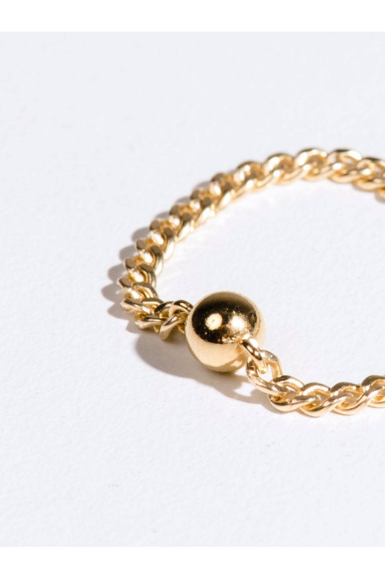 Willow Chain Ring, Alternate, color, Gold-filled