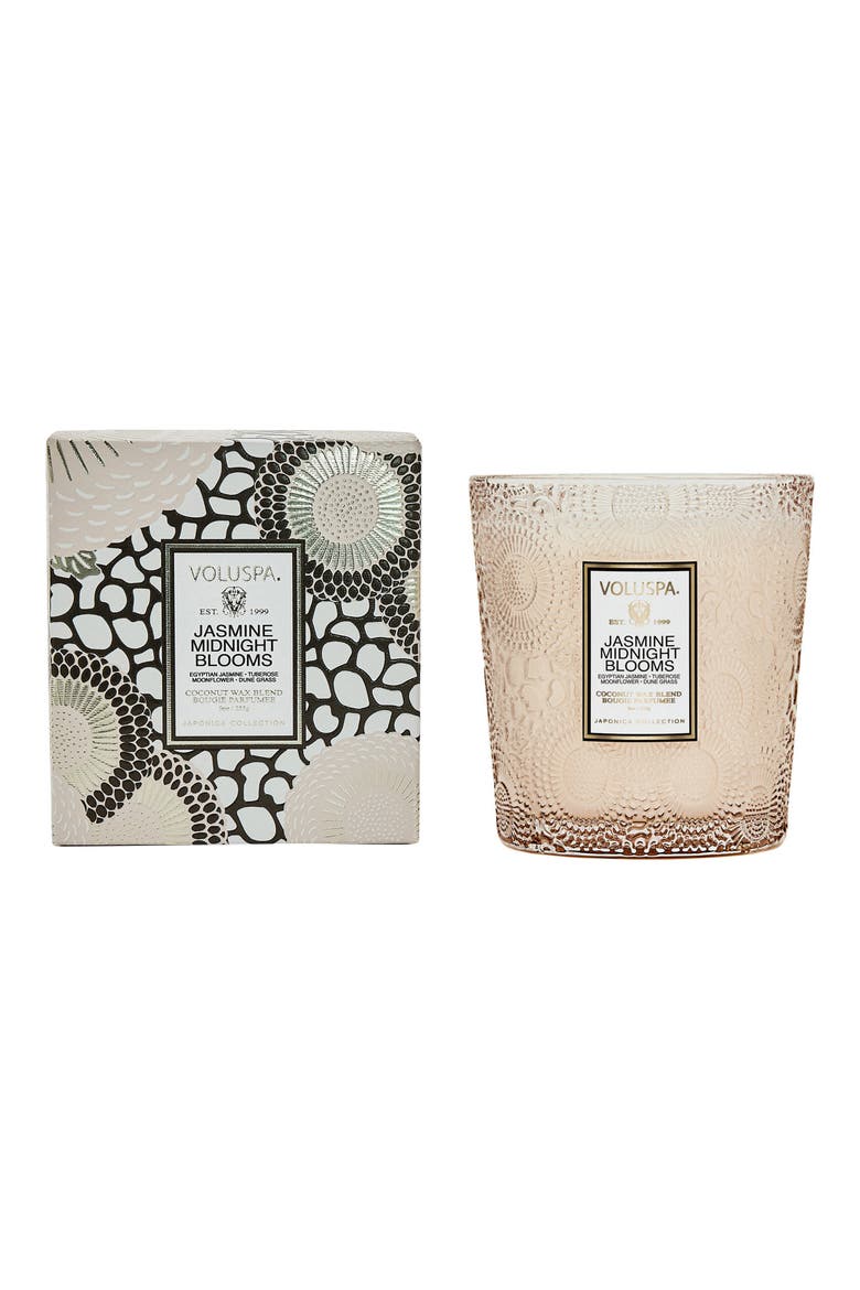 Jasmine Midnight Blooms Boxed Classic Candle, Main, color, JASMINE MIDNIGHT BLOOMS