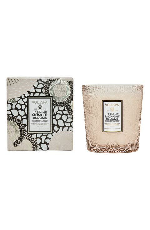 Jasmine Midnight Blooms Boxed Classic Candle