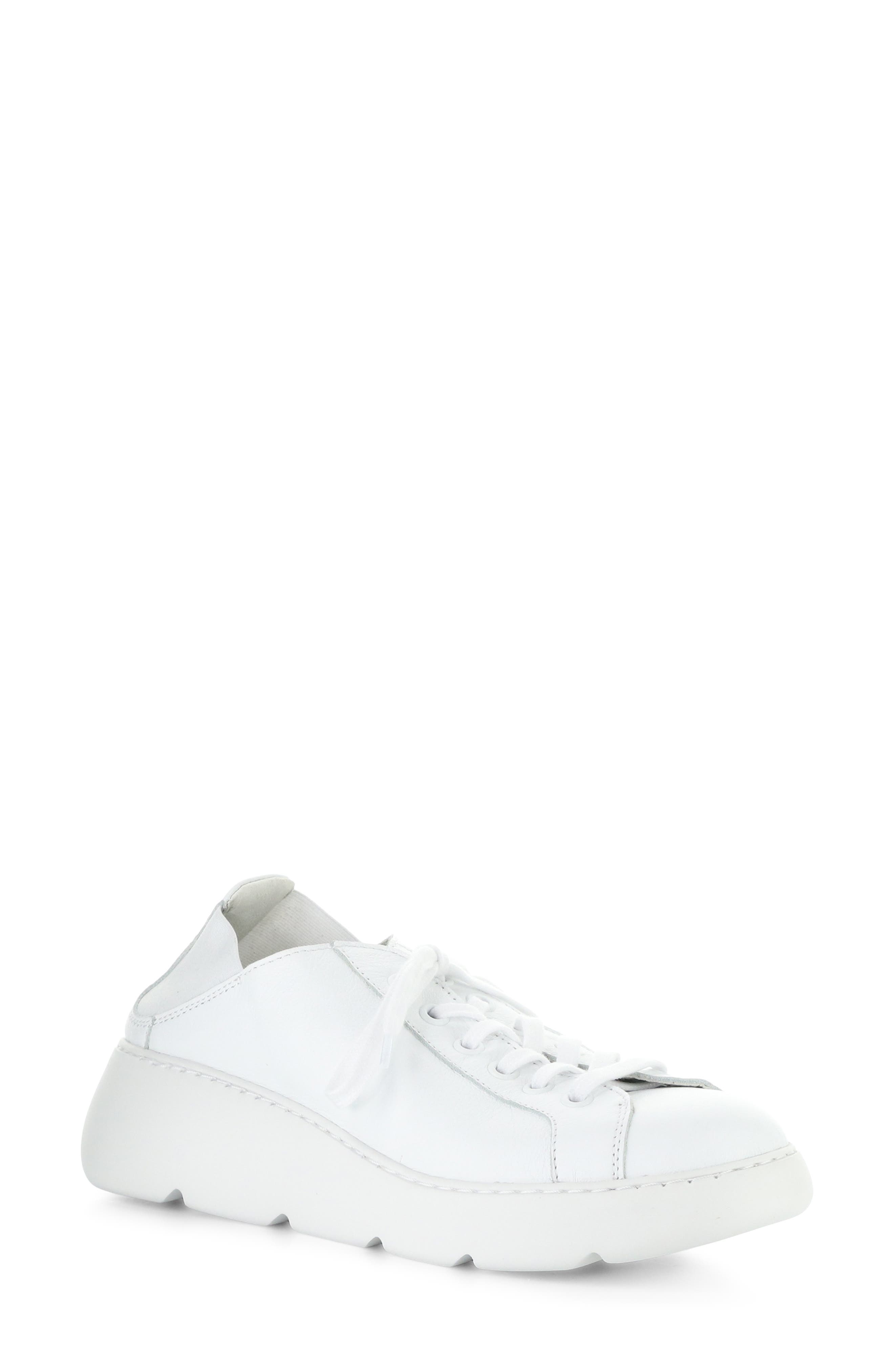 Fly London Joof Sneaker, Main, color, White