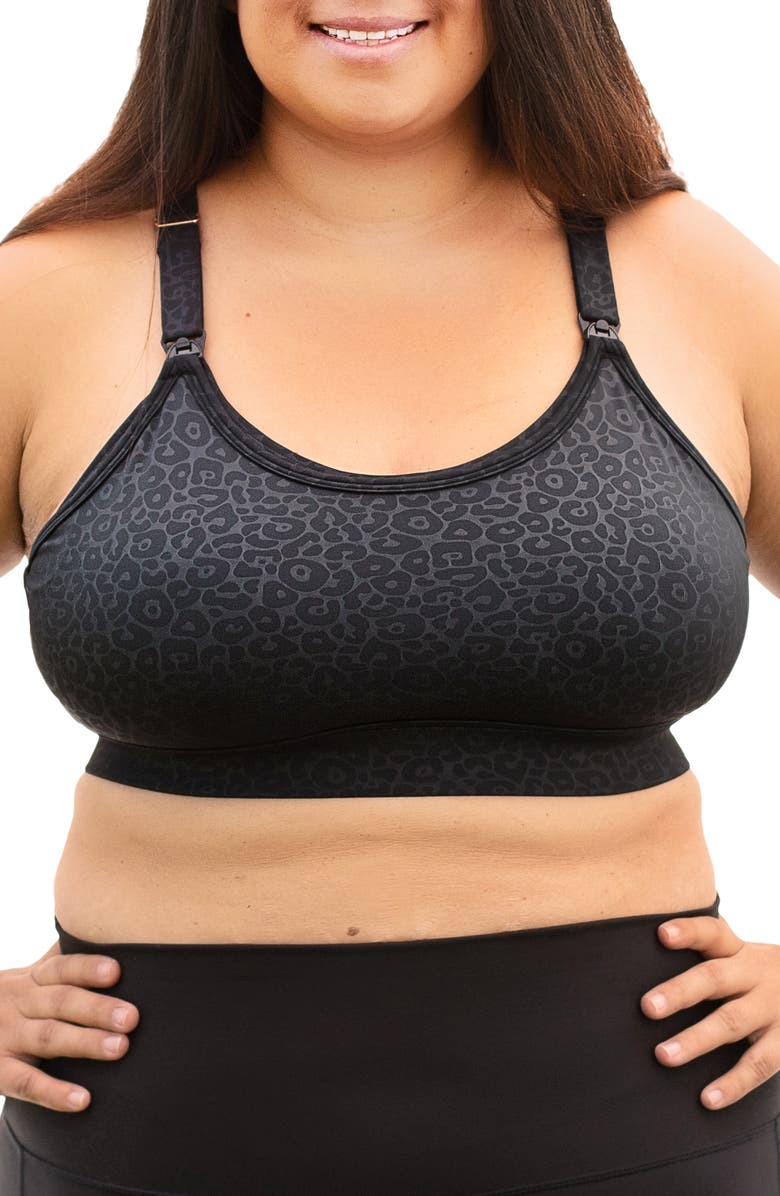 LOVE AND FIT Strappy Nursing Sports Bra, Main, color, 