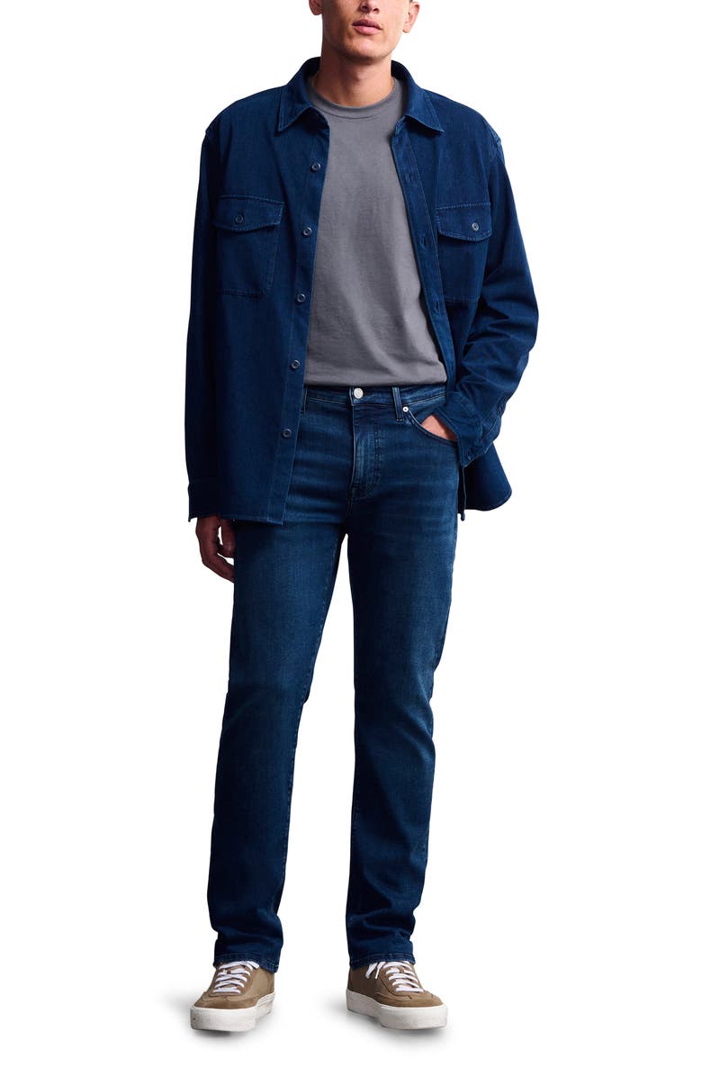 General Denim Works Bridge Straight Leg Jeans, Alternate, color, Ink Denim