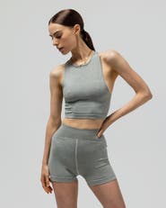 Reformer The Heather Cropped Tank