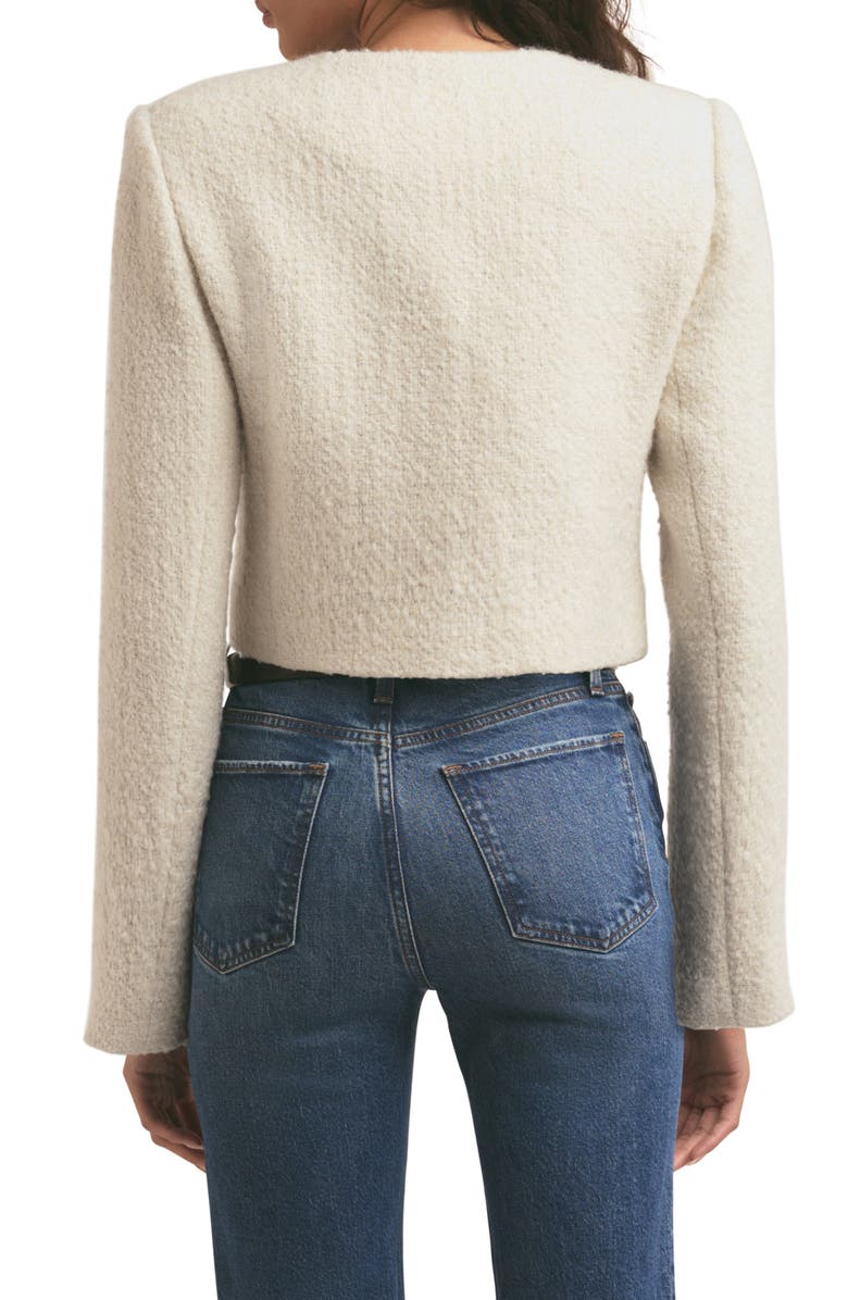 Favorite Daughter The Emily Bouclé Crop Jacket, Alternate, color, 