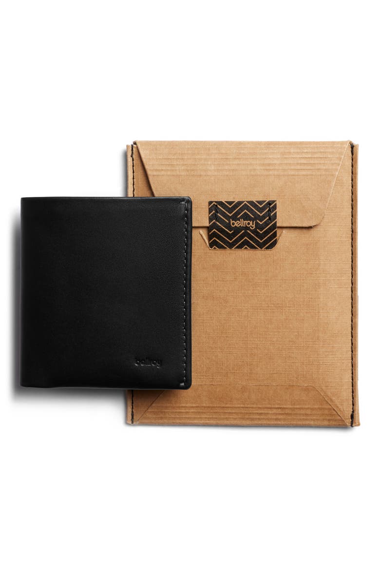 Note Sleeve RFID Wallet, Alternate, color, BLACK