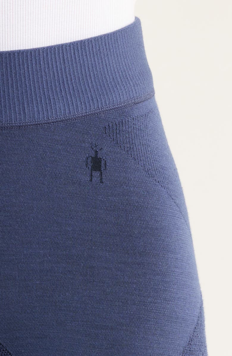 Smartwool Intraknit<sup>™</sup> Thermal Merino Wool Base Layer Bottoms, Alternate, color, Nightfall Blue-Deep Navy