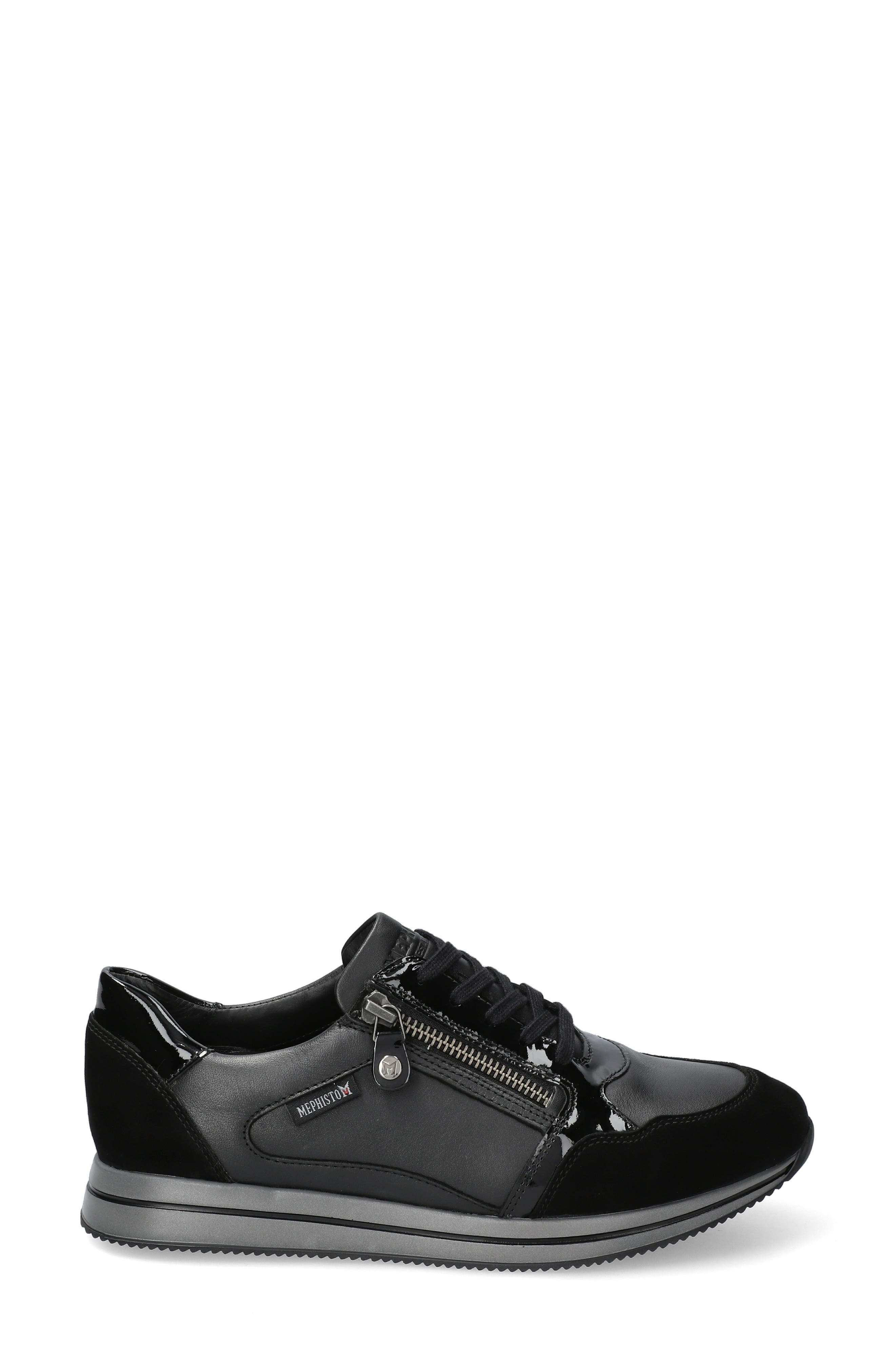 Leenie Sneaker, Alternate, color, BLACK/ BLACK