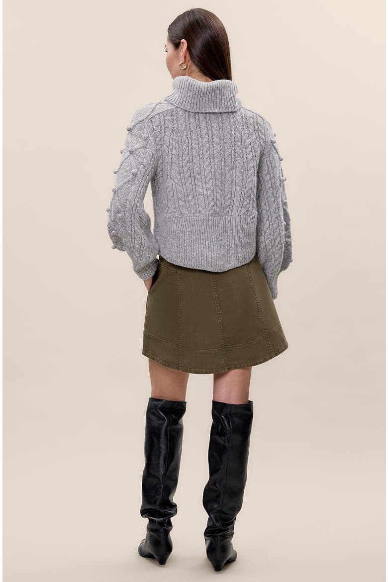 Petra Sweater, Alternate, color, Light Grey