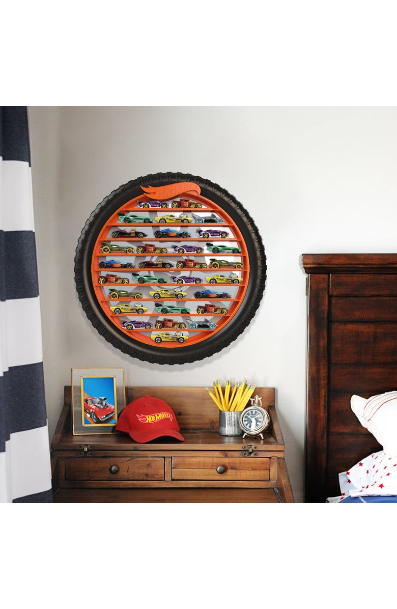 Tara Toys Hot Wheels Collectors Display Case, Holds 50 Cars, Alternate, color, Multicolored