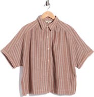 MAX STUDIO Textured Button-Up Shirt