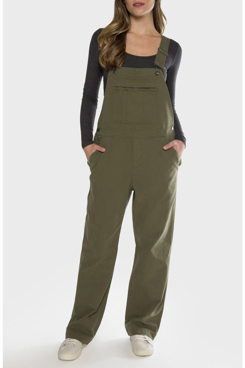 Leon Overalls, Main, color, OLIVE