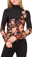 Ted Baker Placed Floral Turtleneck