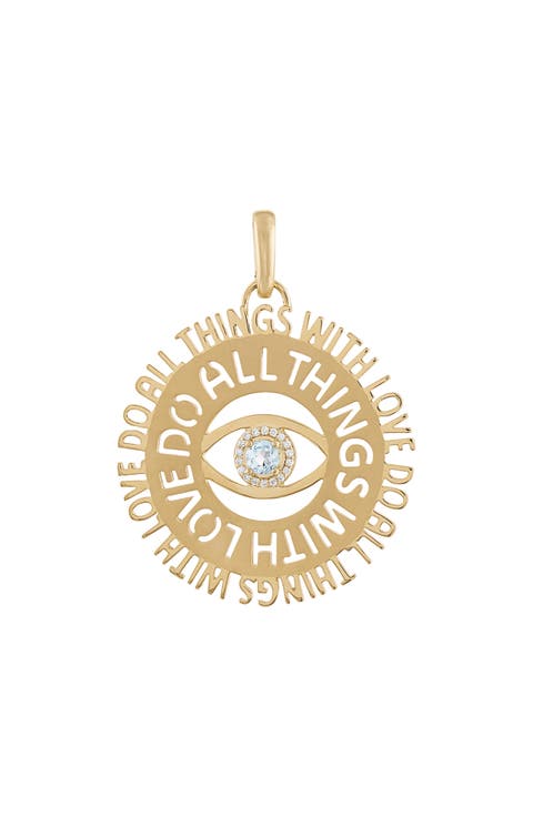 Do All Things with Love Pendant
