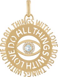 EDEN PRESLEY Do All Things with Love Pendant
